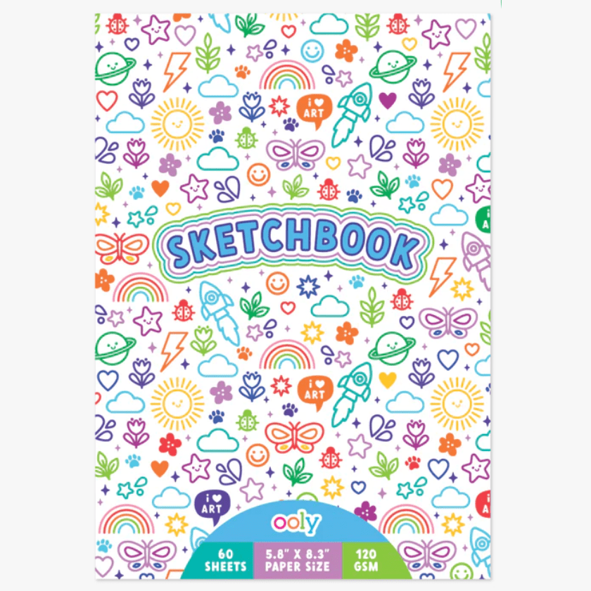 Ooly Sketchbook - Colorful Doodles - hip-kid