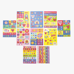OOLY Stickiville Book - Happy Hearts - hip-kid