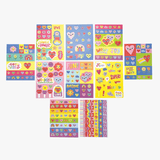 OOLY Stickiville Book - Happy Hearts - hip-kid