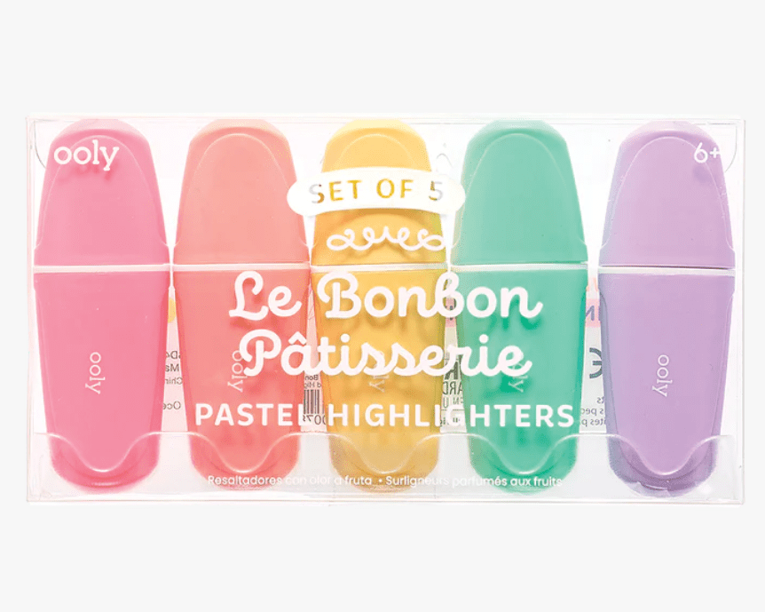 Ooly Le BonBon Patisserie Pastel Highlighters - Set of 5 - hip-kid