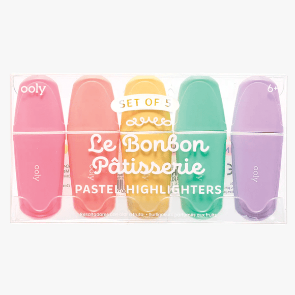 Ooly Le BonBon Patisserie Pastel Highlighters - Set of 5 - hip-kid