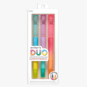 Ooly Writer's Duo Double-Ended Fountain Pen's - hip-kid