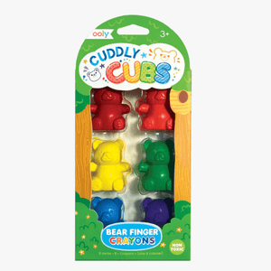Ooly Cuddle Cubs Bear Finger Crayons - hip-kid