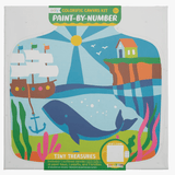 Ooly Colorific Canvas Paint by Number Kit - Tiny Treasures - hip-kid