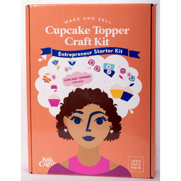 InnovatedHER: Cupcake Toppers Craft Kit - hip-kid