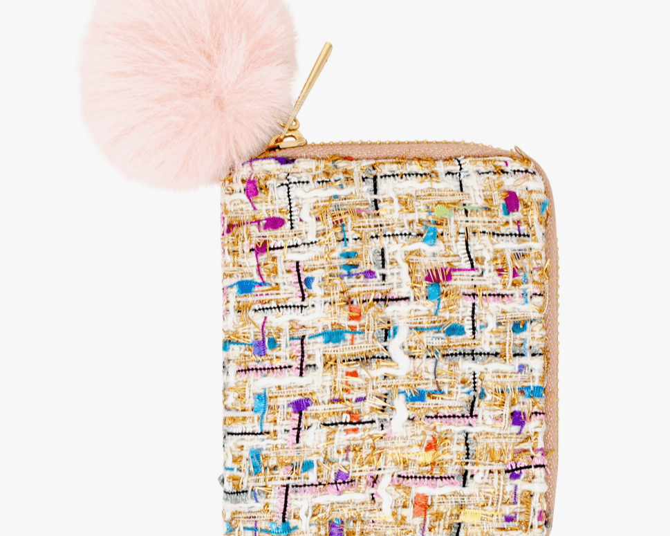 Zomi Gems - Tiny Treats Tweed Wallet - hip-kid