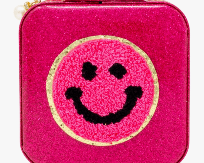 Zomi Gems Happy Face Sparkle Jewelry Box - hip-kid