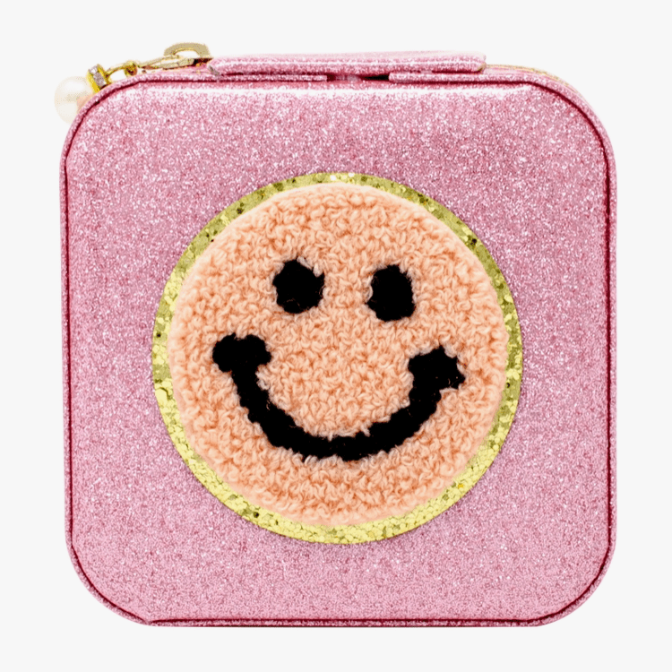 Zomi Gems Happy Face Sparkle Jewelry Box - hip-kid