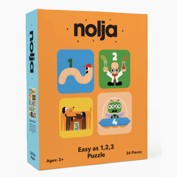 Nolja Easy as 123 Numbers 36pc Puzzle - hip-kid