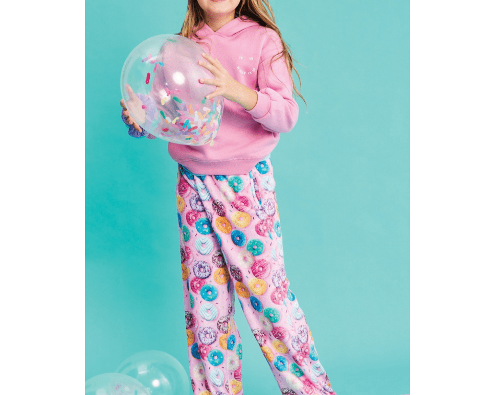 Iscream Go Do-Nuts Plush Pants - hip-kid