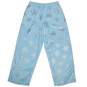 Iscream Shimmering Snowflakes Plush Pants - hip-kid