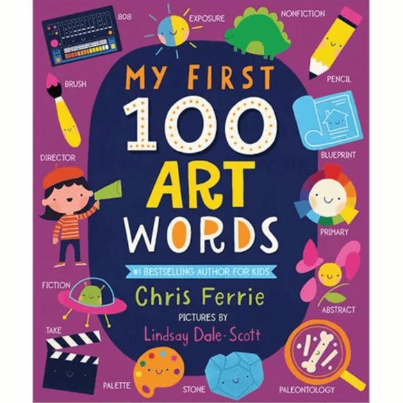 My First 100 Art Words - hip-kid
