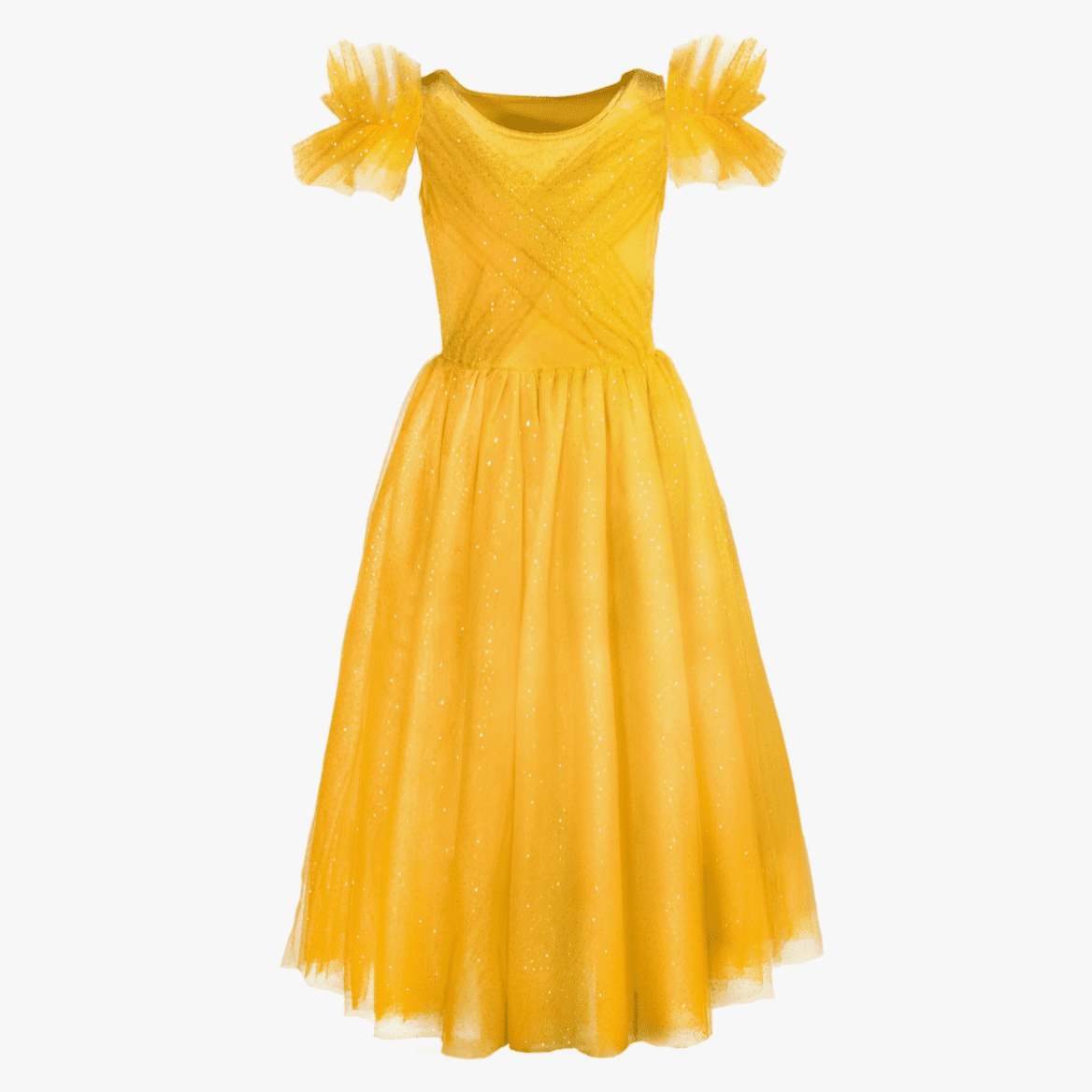 Joy by Teresita Orillac Princess Beauty Yellow Costume Dress - hip-kid