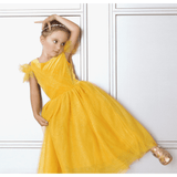 Joy by Teresita Orillac Princess Beauty Yellow Costume Dress - hip-kid