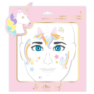 CEC Unicorn Fairy Face Stickers - hip-kid