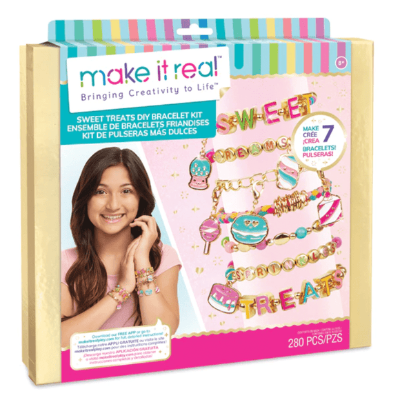 Make It Real Sweet Treats DIY Bracelet Kit - hip-kid