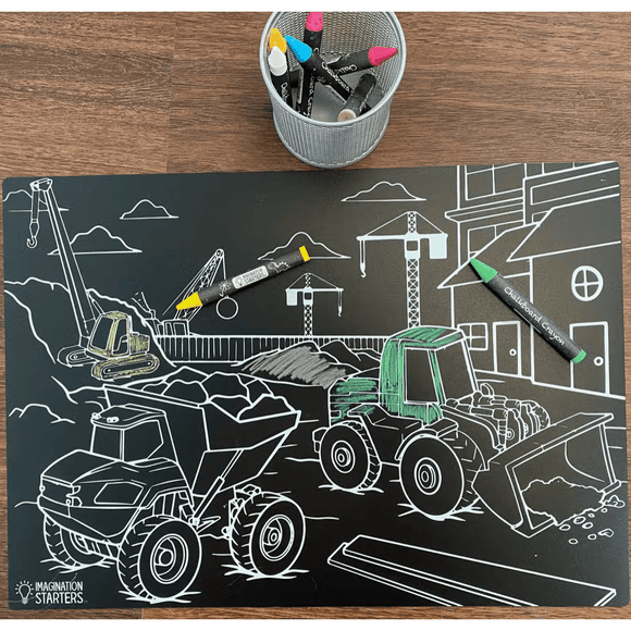 Imagination Starters Chalkboard Placemats - hip-kid