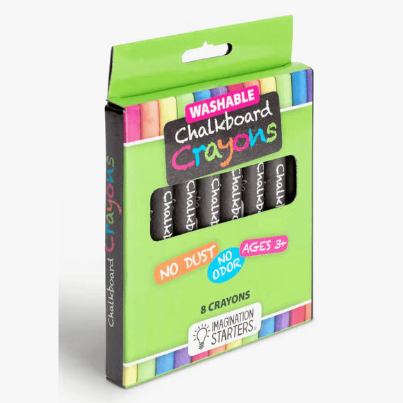 Imagination Starters Chalkboard Crayons - Set of 8