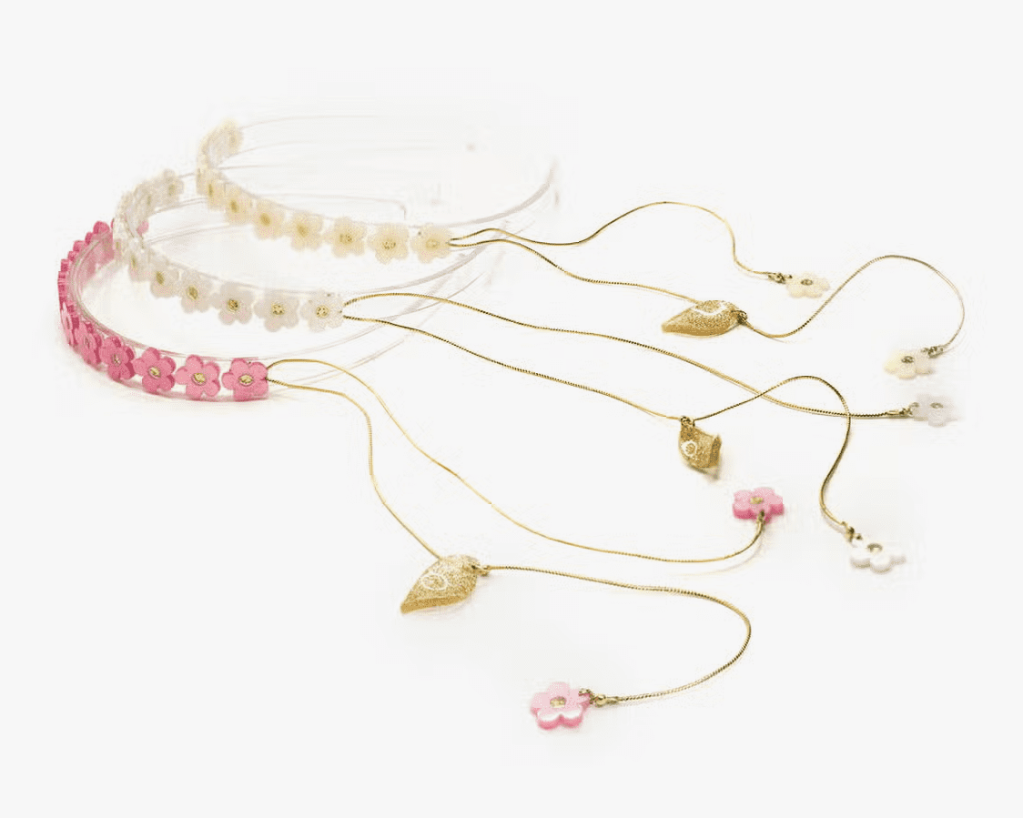 Lilies & Roses Flower Crown Headband - hip-kid