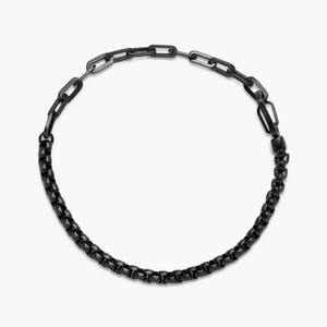Puravida Men'sCarabiner Clasp Chain Bracelet - hip-kid
