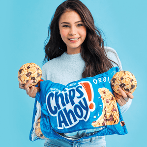 Iscream Chips Ahoy Packaging Fleece Pillow - hip-kid