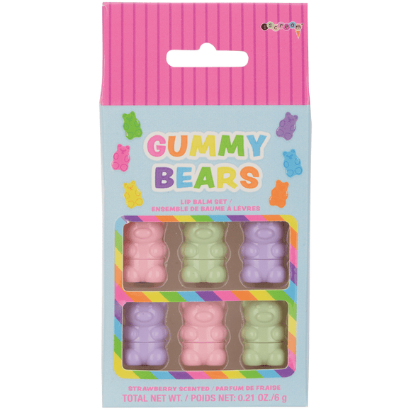 Iscream Gummy Bear Lip Balm Trio - hip-kid