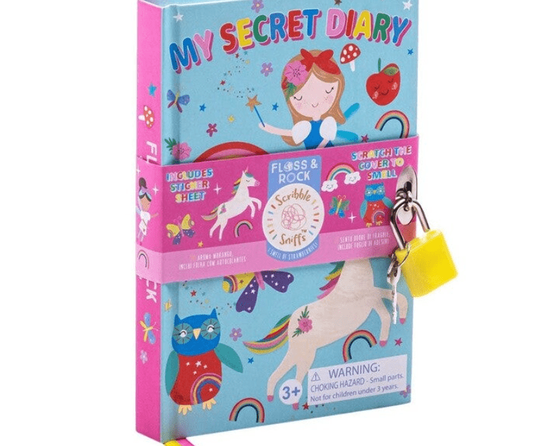 Floss & Rock My Scented Secret Diary - Rainbow Fairy - hip-kid