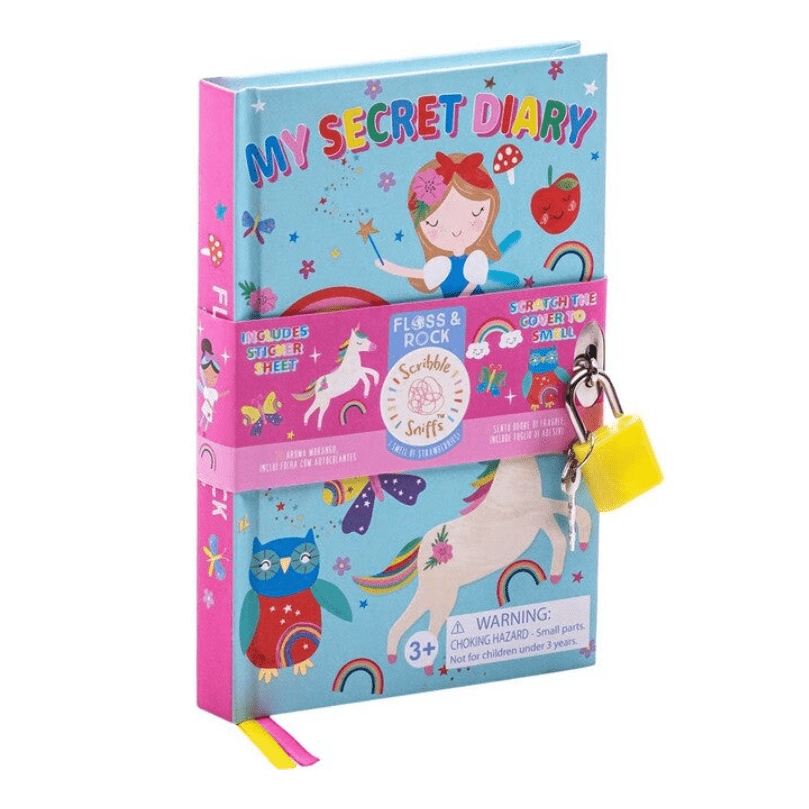 Floss & Rock My Scented Secret Diary - Rainbow Fairy - hip-kid