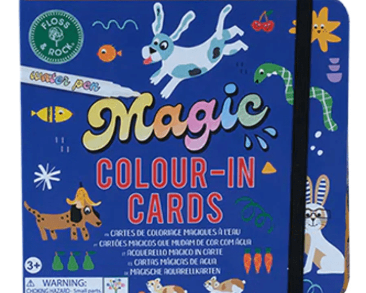 Floss & Rock Pets Water Color-In Cards - hip-kid