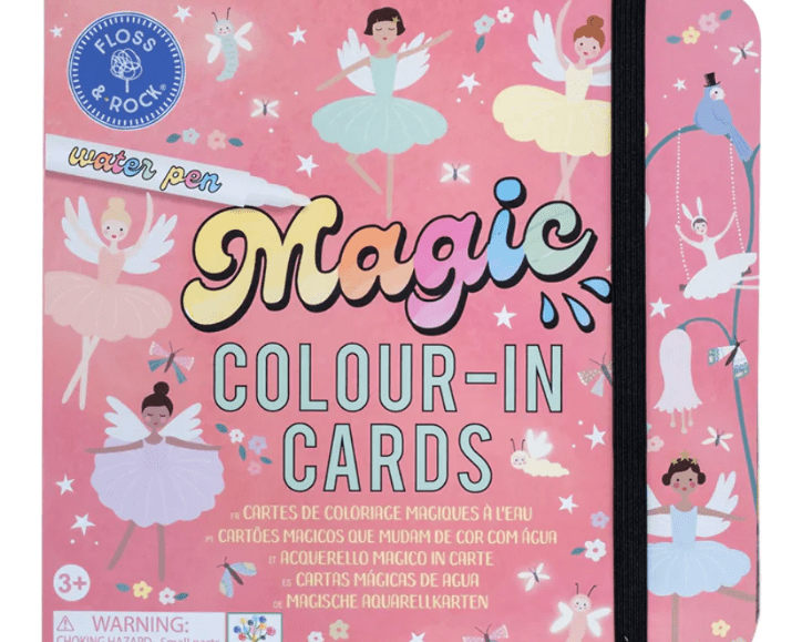 Floss & Rock Enchanted Water Color-In Cards - hip-kid