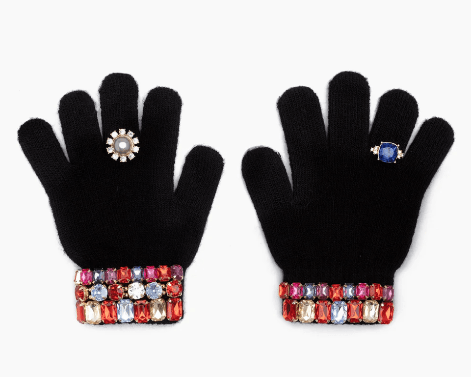 Super Smalls Ice Skating Jeweled Gloves - hip-kid