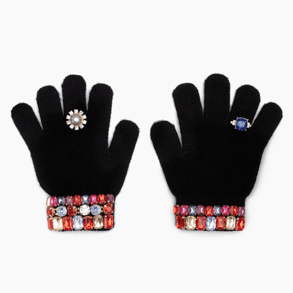 Super Smalls Ice Skating Jeweled Gloves - hip-kid