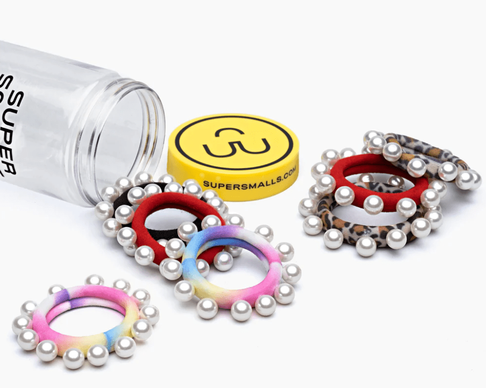 Super Smalls Central Park Pearl Hair Ties - hip-kid
