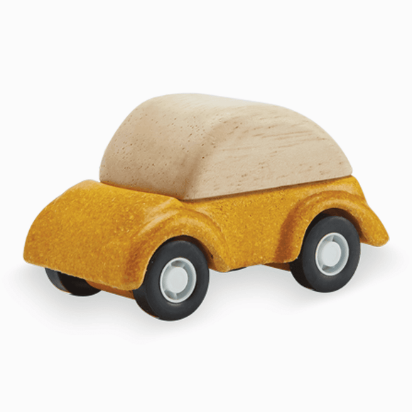 Plan Toys Yellow Car - hip-kid