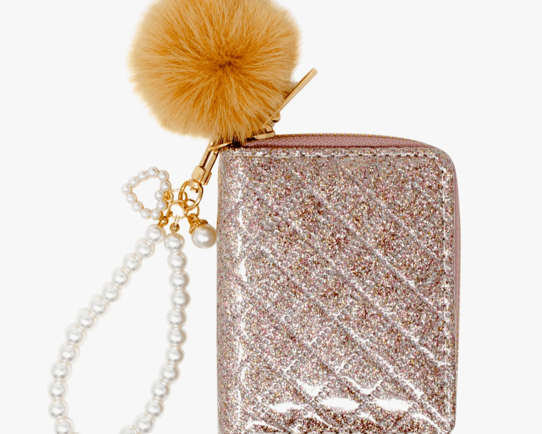Zomi Gems - Sparkle Pearl Strap Wallet - hip-kid