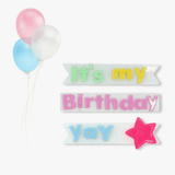 Lilies & Roses Its My Birthday Alligator Clips - hip-kid