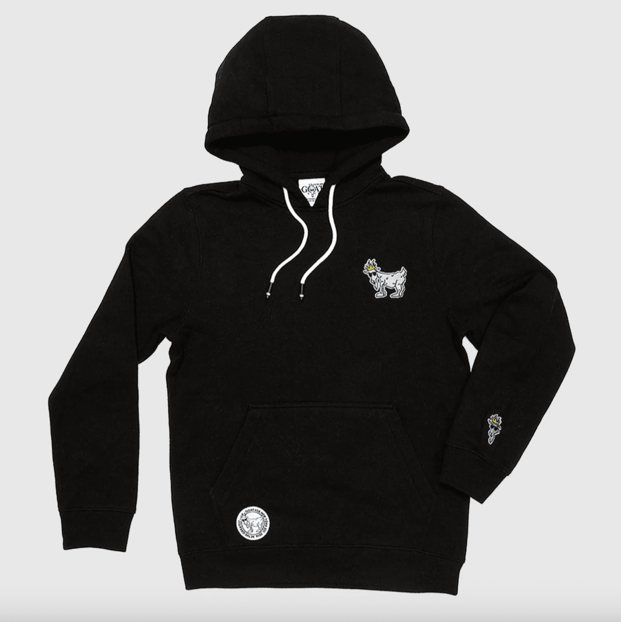 Goat USA OG Hooded Sweatshirt - Black - hip-kid