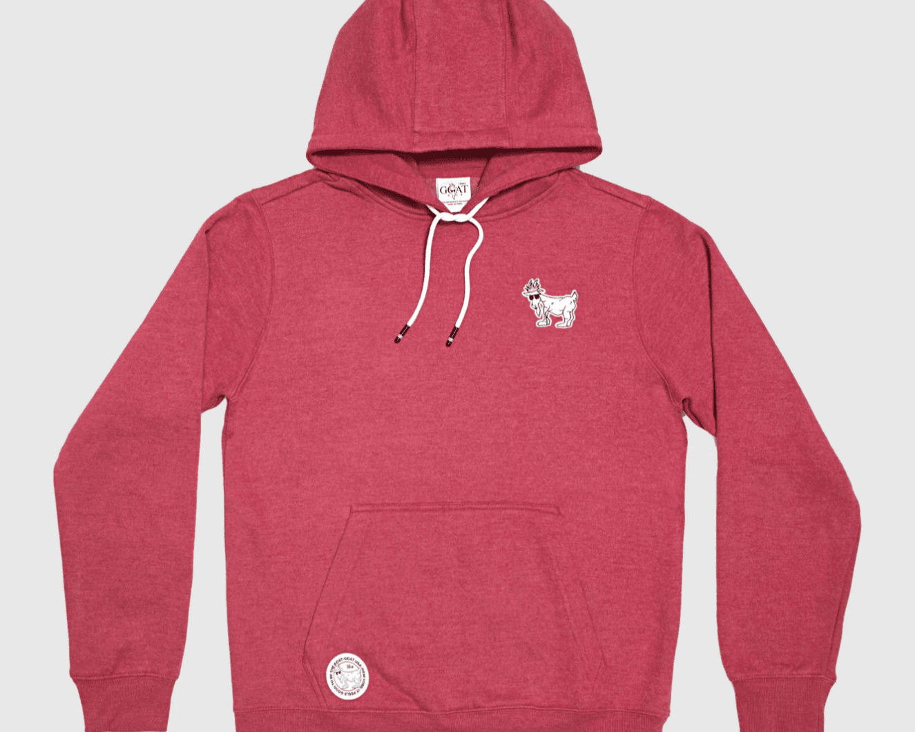 Goat USA OG Hooded Sweatshirt - Cardinal - hip-kid