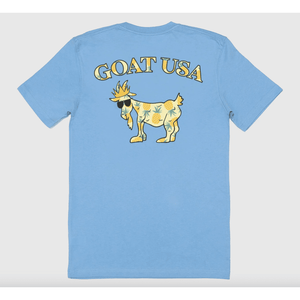 Goat USA Pineapple T-Shirt - Carolina Blue - hip-kid