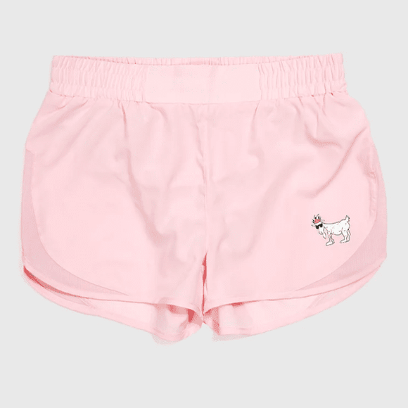 Light pink athletic shorts online