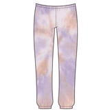 Chaser Peach Lavender Tie Dye Hoodie & Slouch Pant Set - hip-kid