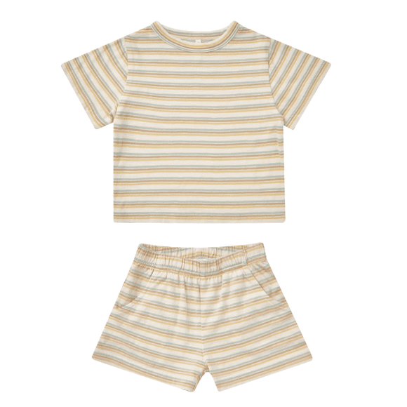 Rylee & Cru Jersey Set - Vintage Stripe - hip-kid