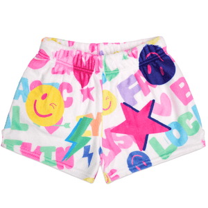 Iscream Theme icons Plush Shorts - hip-kid