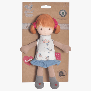 Tikiri Teeny Organic Doll With Natural Rubber Head - hip-kid