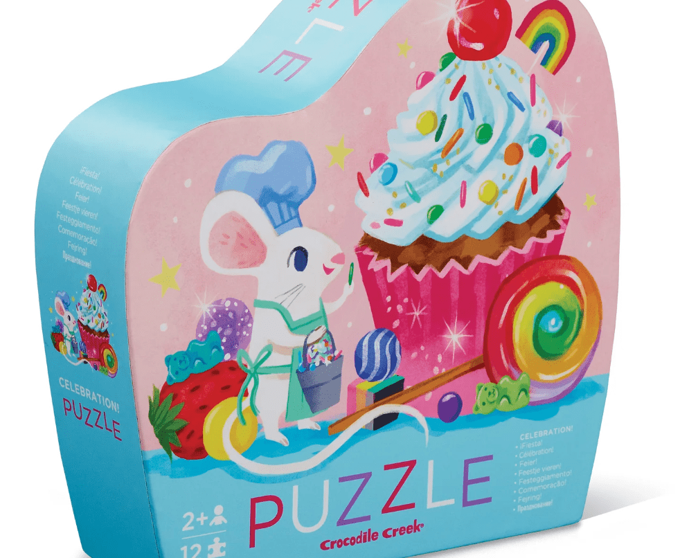 Crocodile Creek 12pc puzzle - Celebration - hip-kid