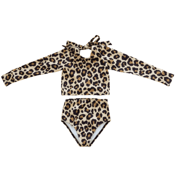 Saint Ida Leopard Two Piece - hip-kid