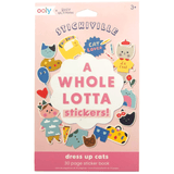 OOLY Stickiville Stickers X Suzy A Whole Lotta Stickers - Dress Up Cats - hip-kid