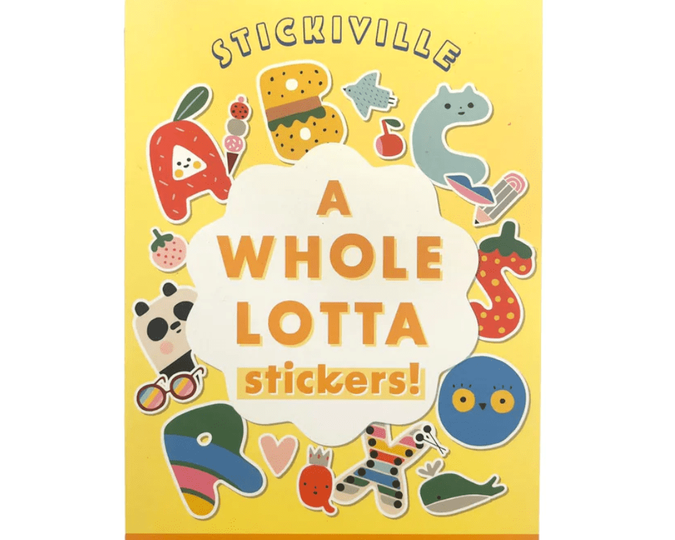 OOLY Stickiville Stickers X Suzy A Whole Lotta Stickers - Alphabet - hip-kid
