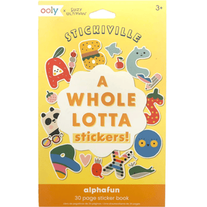 OOLY Stickiville Stickers X Suzy A Whole Lotta Stickers - Alphabet - hip-kid