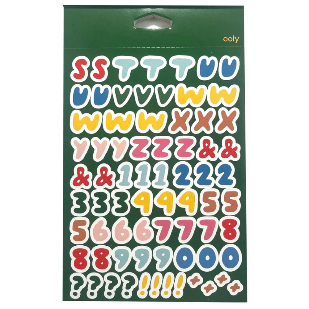 OOLY Stickiville Stickers X Suzy A Whole Lotta Stickers - Alphabet - hip-kid
